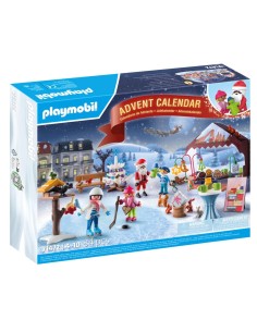 Calendario de Adviento Viaje al mercado navideño 71472 PLAYMOBIL