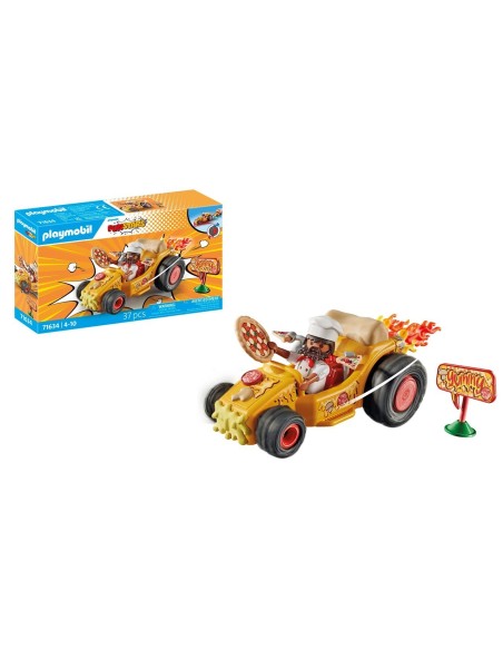 Vehículo racing pizza 71634 PLAYMOBIL
