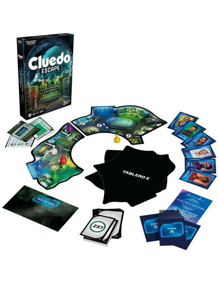 Juego Cluedo Escape: La exposición universal F8818 HASBRO GAMES