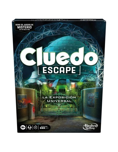 Juego Cluedo Escape: La exposición universal F8818 HASBRO GAMES