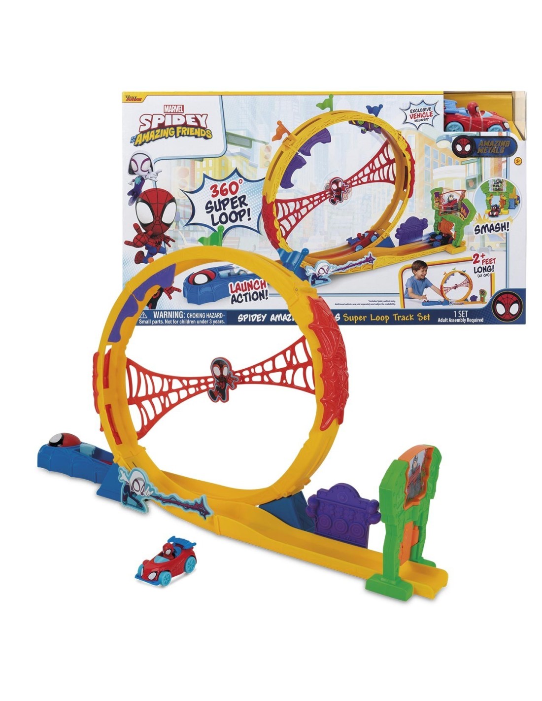 Set amazing metals Super Loop Spidey SNF0295 | SPIDERMAN JAZWARES ...