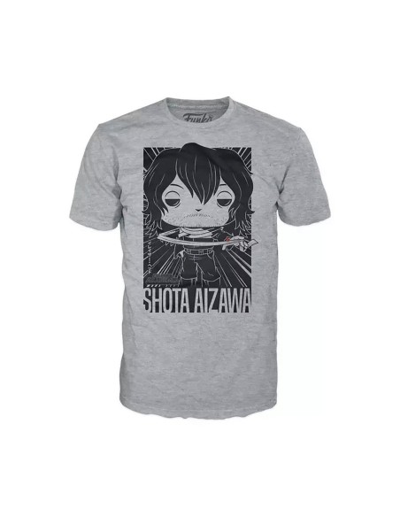 Pack Funko Pop+ Camiseta Shota Aizawa My Heroe Academia 63392 FUNKO