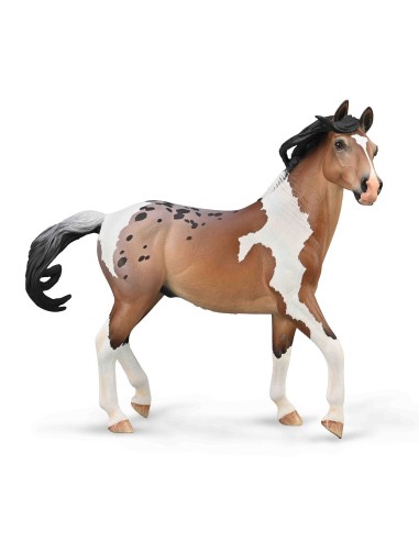 semental mustang bay pintoloosa - deluxe escala 1:12 - 88978 - 90188978 COLLECTA COLLECTA