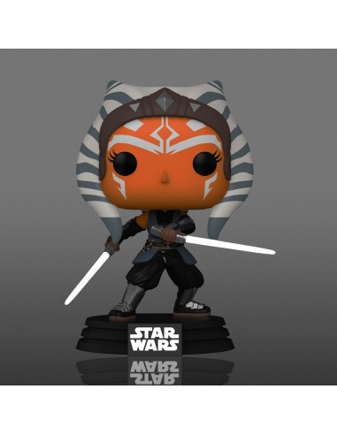 Funko Pop Ahsoka con sables The Mandalorian 54527 STAR WARS FUNKO