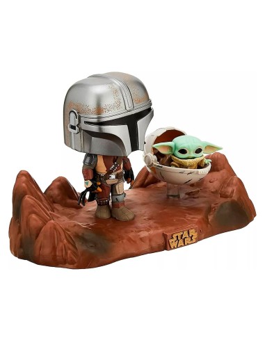 Funko Pop Moment Mandaloria y The Child 49930 STAR WARS FUNKO