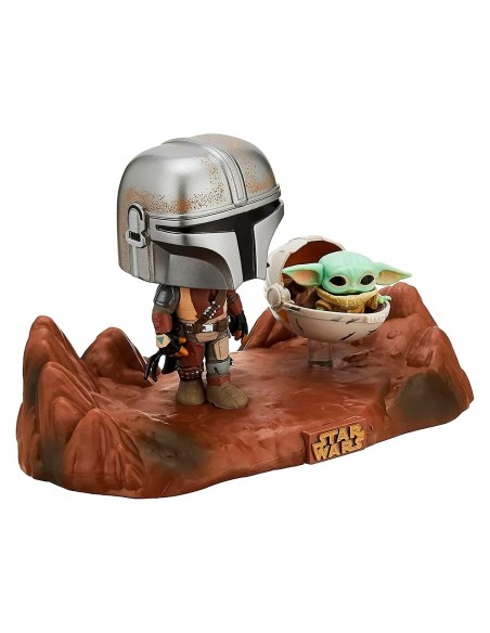 Funko Pop Moment Mandaloria y The Child 49930 STAR WARS FUNKO