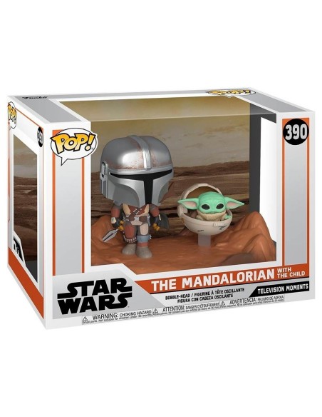 Funko Pop Moment Mandaloria y The Child 49930 STAR WARS FUNKO