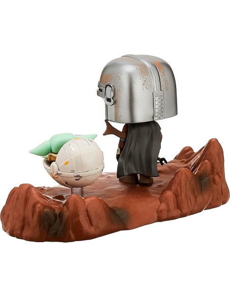 Funko Pop Moment Mandaloria y The Child 49930 STAR WARS FUNKO