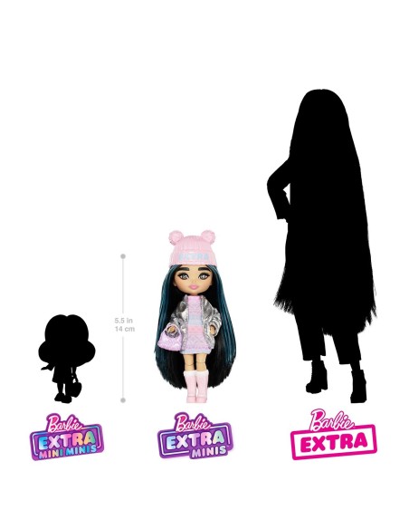 Muñeca Barbie Extra Fly Minis Moda de invierno HPB20 BARBIE BARBIE