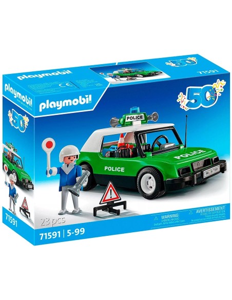 Coche de Policía Clásico 71591 PLAYMOBIL
