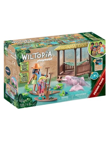 Tour de Remo con los Delfines de Río Wiltopia 71143 PLAYMOBIL