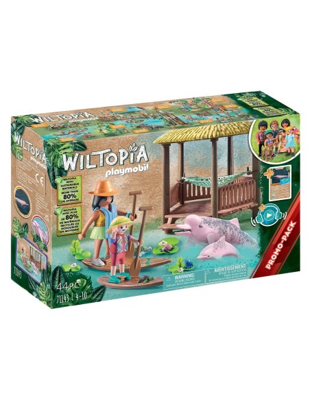 Tour de Remo con los Delfines de Río Wiltopia 71143 PLAYMOBIL