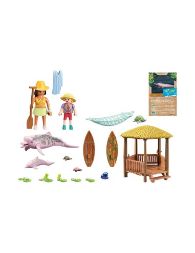 Tour de Remo con los Delfines de Río Wiltopia 71143 PLAYMOBIL