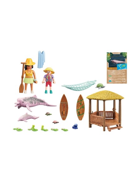 Tour de Remo con los Delfines de Río Wiltopia 71143 PLAYMOBIL