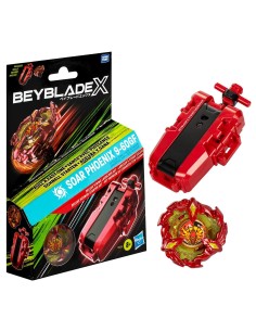 Beyblade X Set Premium de lanzador y Soar Phoenix F9324 BEYBLADE HASBRO