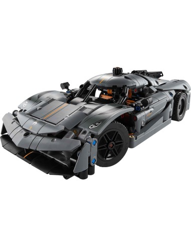 Hipercoche Koenigsegg Jesko Absolut Gris 42173 LEGO