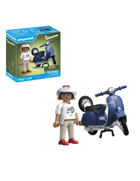 Vespa 150 Sprint Veloce azul 71622 PLAYMOBIL