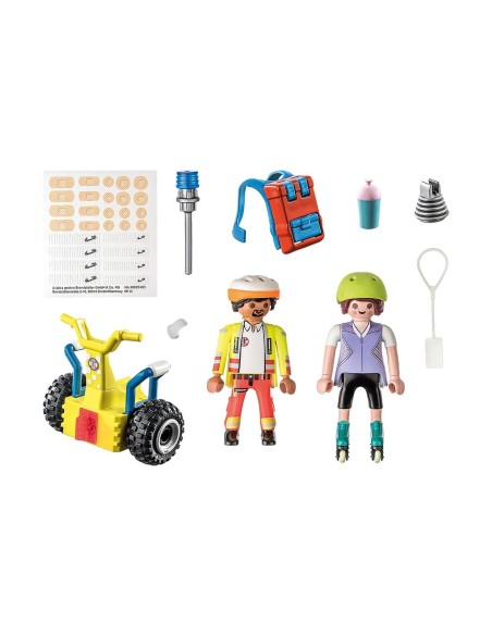 Starter Pack Rescate con Balance racer City Life 71257 PLAYMOBIL