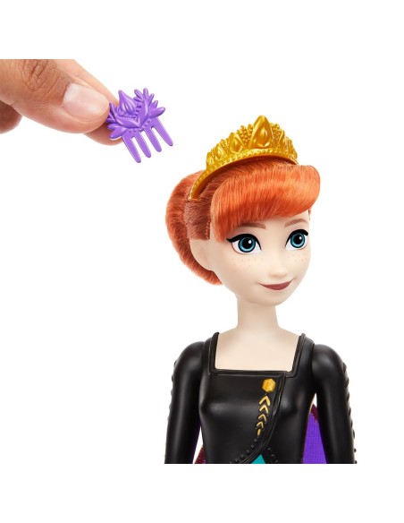 Muñeca Frozen Anna Spin y Reveal HXD27 FROZEN MATTEL