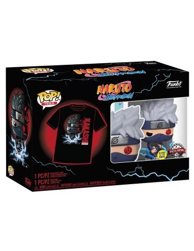Funko Pop& Tee Kakashi -Naruto- Talla S 63363 NARUTO FUNKO