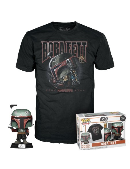Funko Pop & Tee Boba Feet -Star Wars- Talla XL 63391 STAR WARS FUNKO