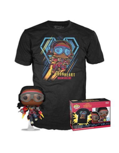 Funko Pop&Tee Black Panther Wakanda Forever Talla L 70381 MARVEL FUNKO