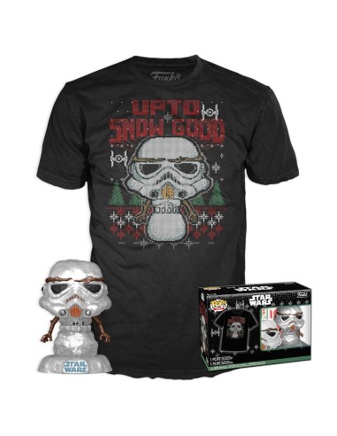 Funko Pop Stormtropper Navidad -SW- Talla S 72844 STAR WARS FUNKO
