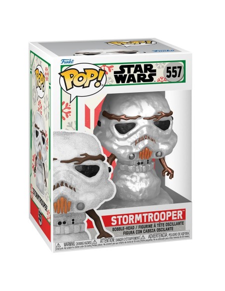 Funko Pop Stormtropper Navidad -SW- Talla S 72844 STAR WARS FUNKO