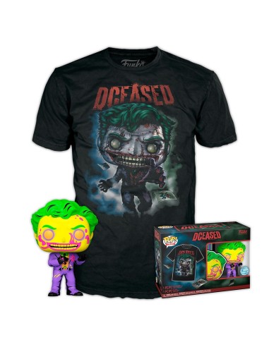 Funko Pop&Tee Jocker -Dc Comics- Talla M 74547 74547 DC COMICS FUNKO