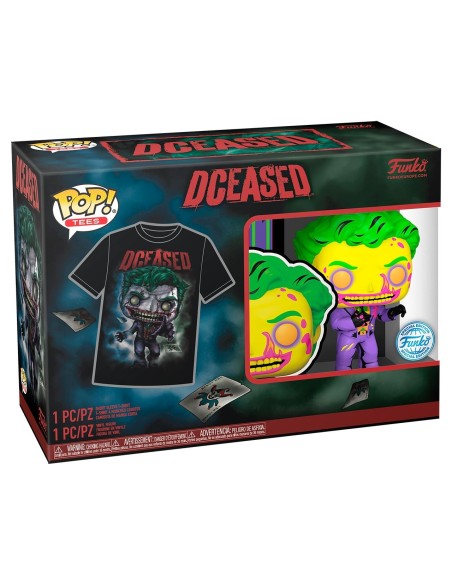 Funko Pop&Tee Jocker -Dc Comics- Talla M 74547 74547 DC COMICS FUNKO