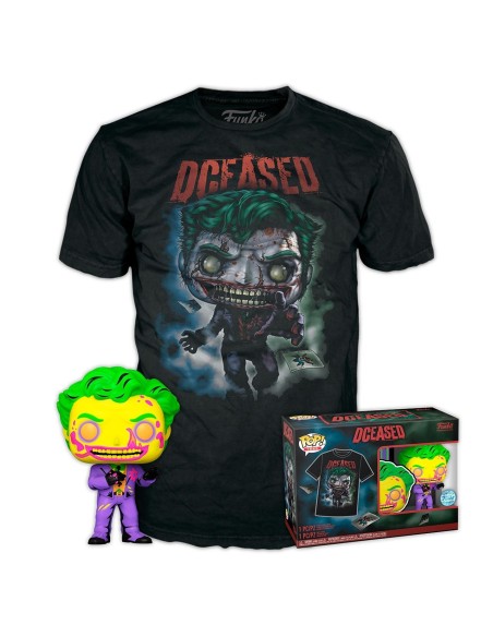 Funko Pop&Tee Jocker -Dc Comics- Talla L 74548 74548 DC COMICS FUNKO