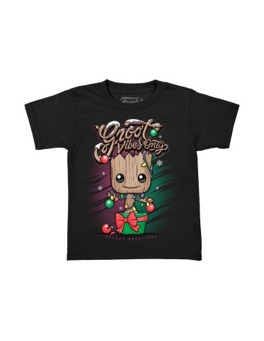 Funko Pop & Tee Holiday Groot camiseta talla L 72955 MARVEL FUNKO
