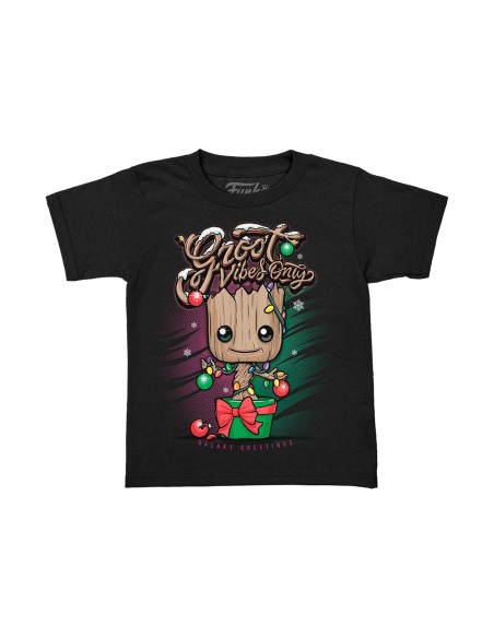 Funko Pop & Tee Holiday Groot camiseta talla L 72955 MARVEL FUNKO