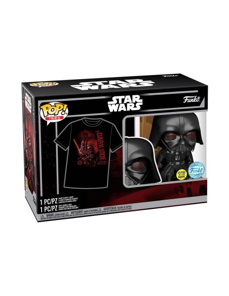 Funko Pop & Tee Darth Vader -Star Wars- Talla S 76896 STAR WARS FUNKO