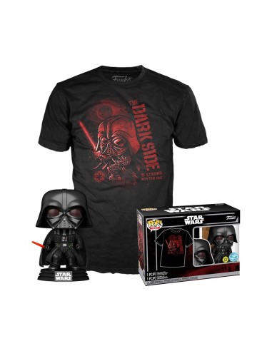 Funko Pop & Tee Darth Vader -Star Wars- Talla M 76897 STAR WARS FUNKO