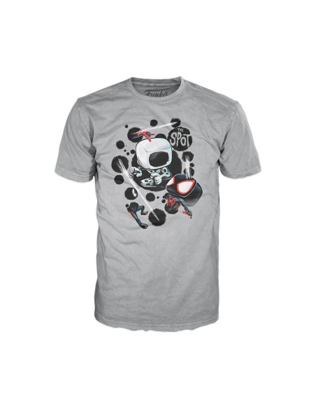 Funko Pop&Tee Spiderman -Across The Spider Verse- Talla L 78335 MARVEL FUNKO