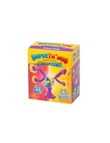 Expositor 12 ud. Superthings Mutant Battle Exoskeletons PST12D212IN00 SUPERTHINGS SUPERTHINGS