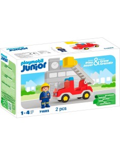 Junior: camión de bomberos 71683 PLAYMOBIL