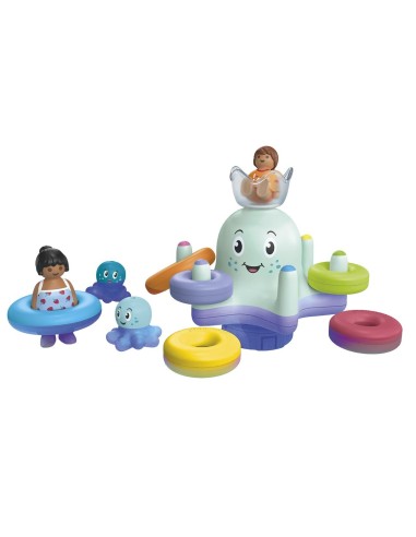 Junior y Tinti: pulpo de colores 71438 PLAYMOBIL