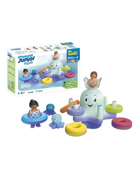 Junior y Tinti: pulpo de colores 71438 PLAYMOBIL
