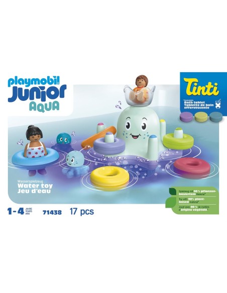 Junior y Tinti: pulpo de colores 71438 PLAYMOBIL