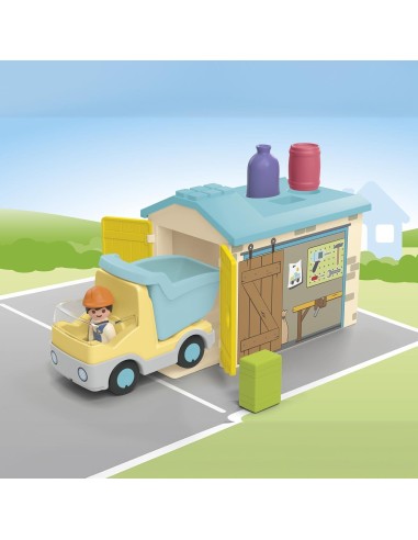 Junior: camión con garaje 71686 PLAYMOBIL