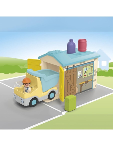 Junior: camión con garaje 71686 PLAYMOBIL
