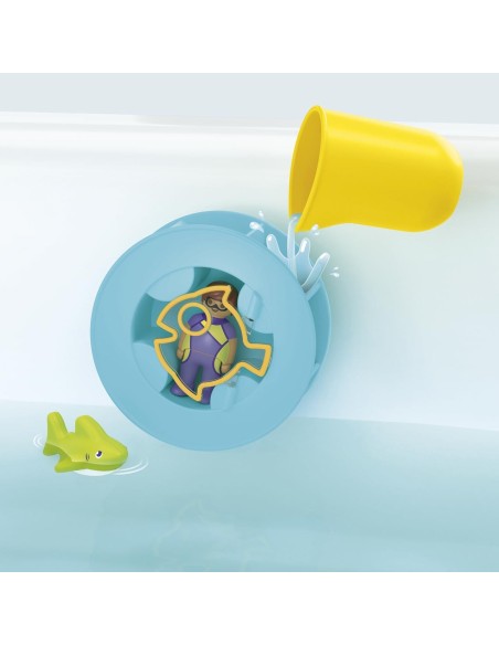 Junior Aqua: rueda de agua con bebé tiburón 71688 PLAYMOBIL