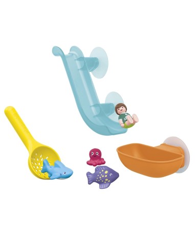 Junior Aqua: diversión en la pesca con animales del mar 71689 PLAYMOBIL