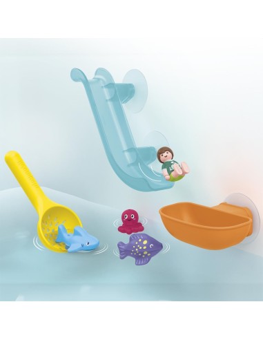 Junior Aqua: diversión en la pesca con animales del mar 71689 PLAYMOBIL