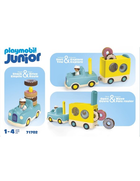 Junior: camión de donut 71702 PLAYMOBIL