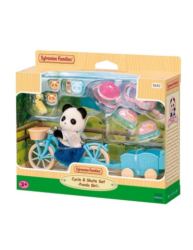 Set de bici y patines Rosalina panda pokie 5641 SYLVANIAN