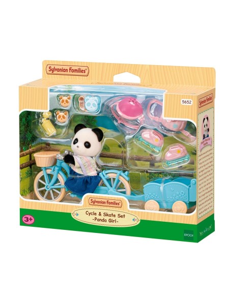 Set de bici y patines Rosalina panda pokie 5641 SYLVANIAN