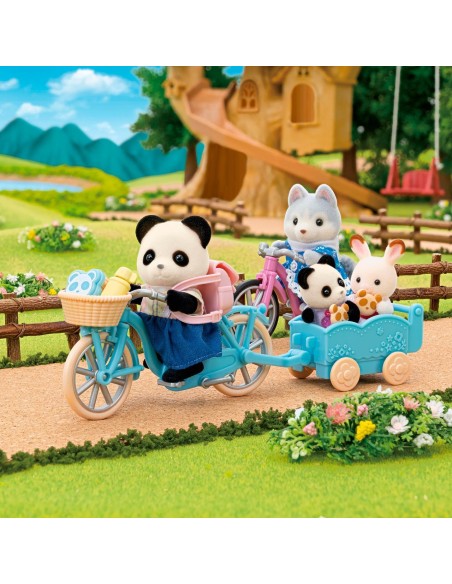 Set de bici y patines Rosalina panda pokie 5641 SYLVANIAN